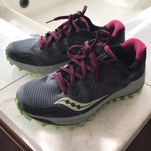 Barely worn Saucony Peregrine 8 women’s 8.5 trail